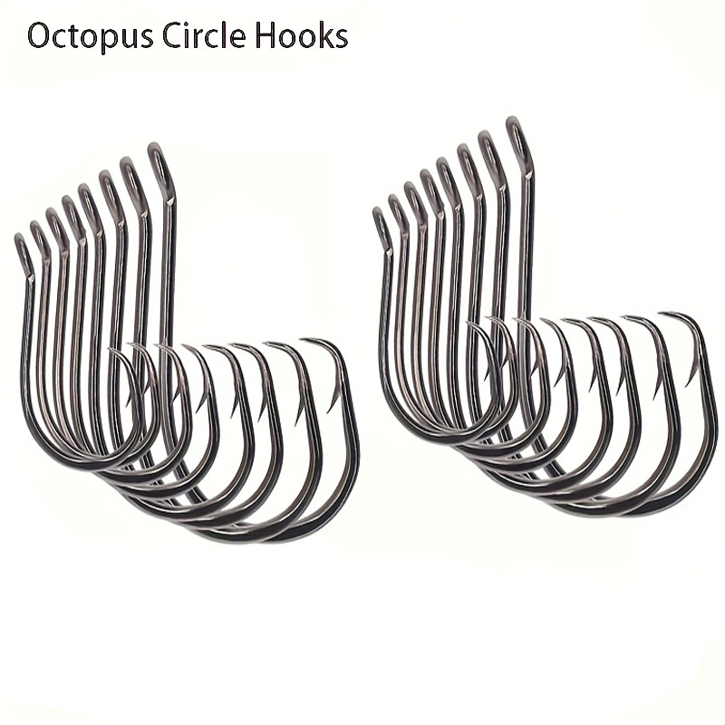 50pcs Circle Hooks Fishing Equ - Fishing Hook Circle reseña y precio