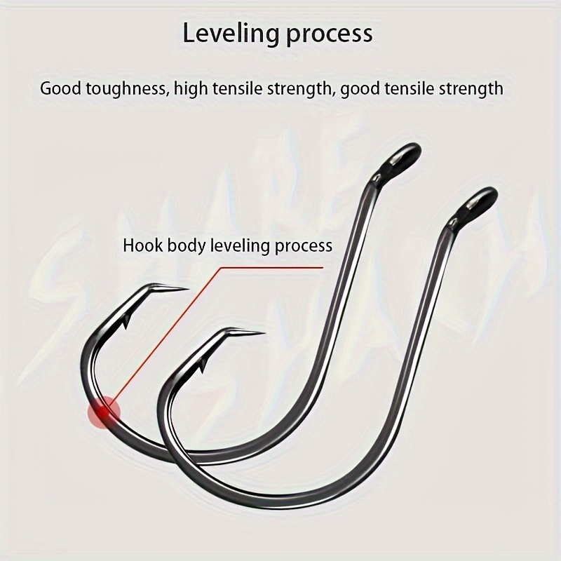 50pcs Circle Hooks Fishing Equ - Fishing Hook Circle reseña y precio