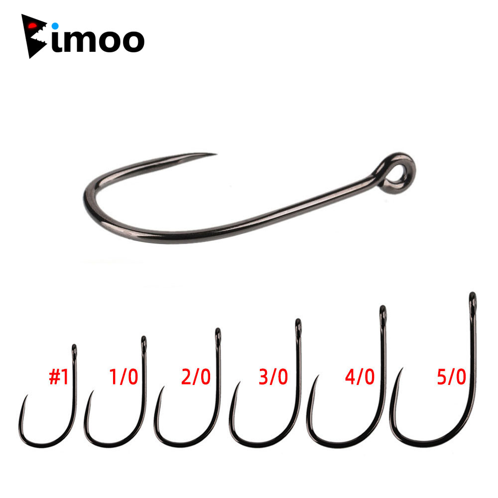 20pcs #1 1/0 2/0 3/0 4/0 5/0 S - Fishing Hook Barbless reseña y precio